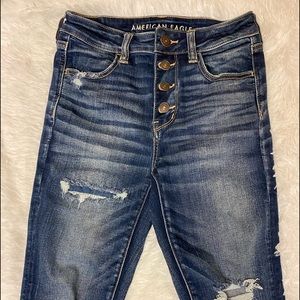 American Eagle High Rise Jeans Size 8 reg